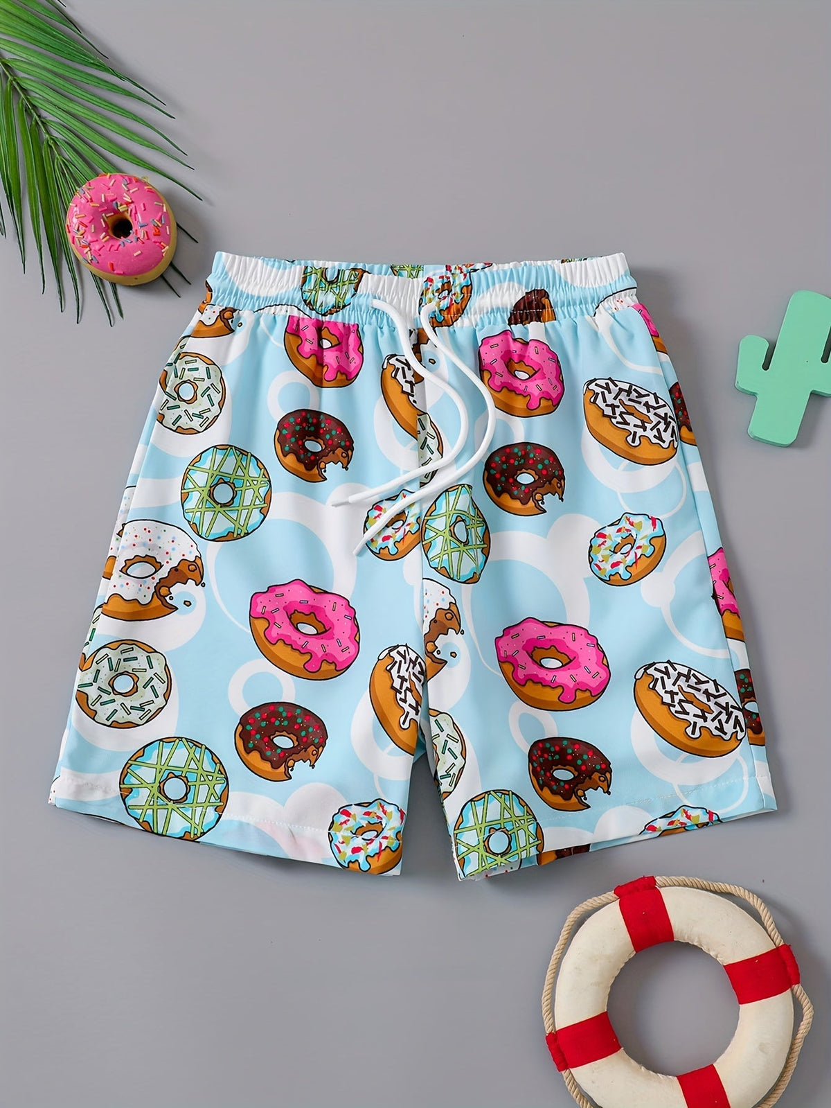 Trendy boys' swim shorts