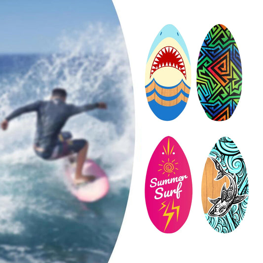 Beach Skimboard — Wooden Beginner Wave Riding Skimboard Australia