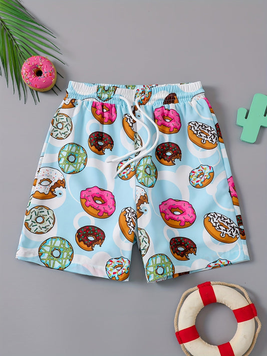 Trendy boys' swim shorts