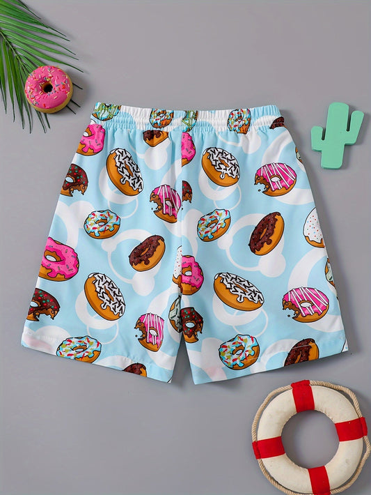 Trendy boys' swim shorts