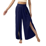 Women's Slimming High Waist Slit Yoga Pants