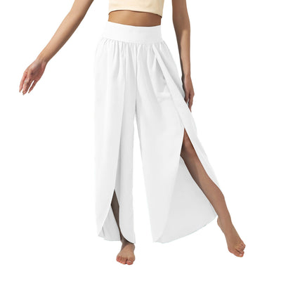Women's Slimming High Waist Slit Yoga Pants