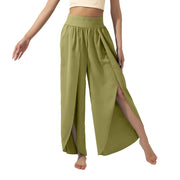 Women's Slimming High Waist Slit Yoga Pants