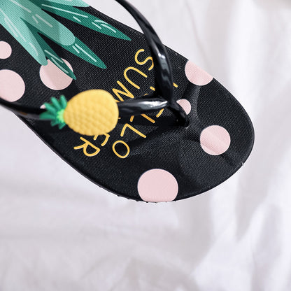 Pineapple Women Flip Flops - The Shacktique