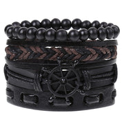 Cross-border Retro male leather bracelet - The Shacktique