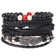 Cross-border Retro male leather bracelet - The Shacktique