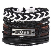 Cross-border Retro male leather bracelet - The Shacktique