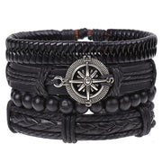 Cross-border Retro male leather bracelet - The Shacktique