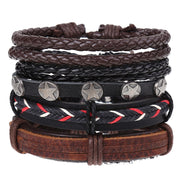 Cross-border Retro male leather bracelet - The Shacktique