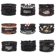 Cross-border Retro male leather bracelet - The Shacktique