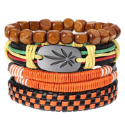 Cross-border Retro male leather bracelet - The Shacktique