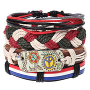 Cross-border Retro male leather bracelet - The Shacktique